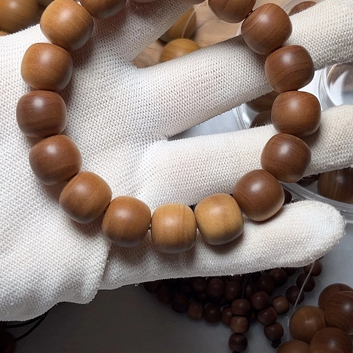 檀香木手串/手链印度迈索尔老山檀香1314横纹福利