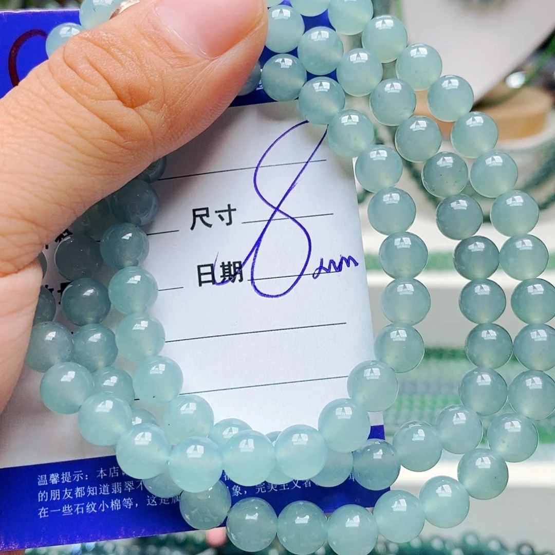 未镶嵌手链翡翠翡翠