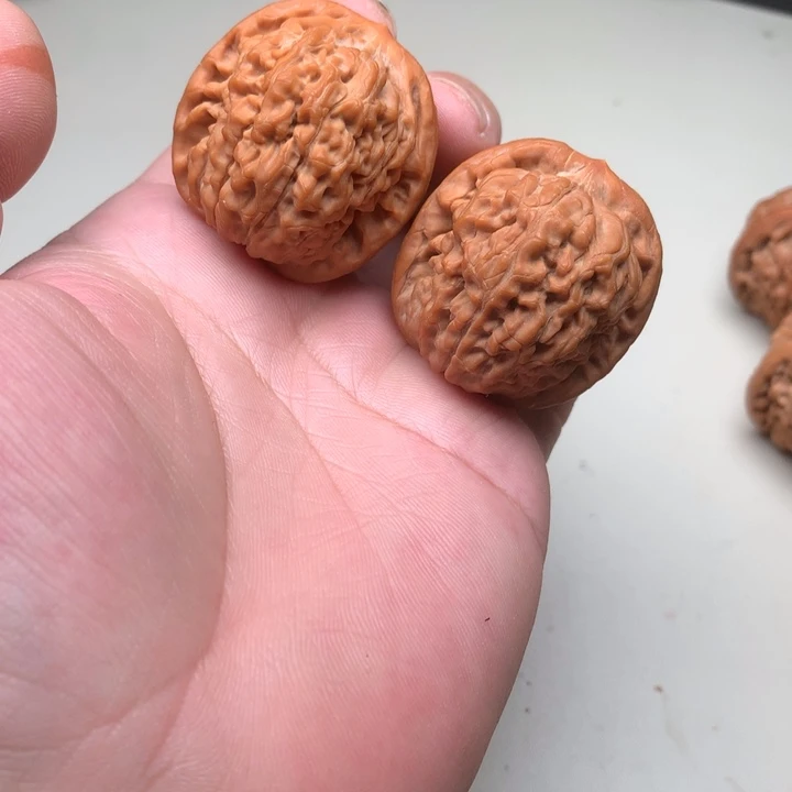 吊坠文玩核桃莲花39