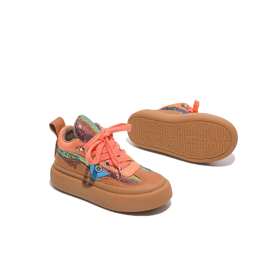 色非【金麒麟】原创小众设计师增高5cm时尚百搭休闲鞋2320T-5