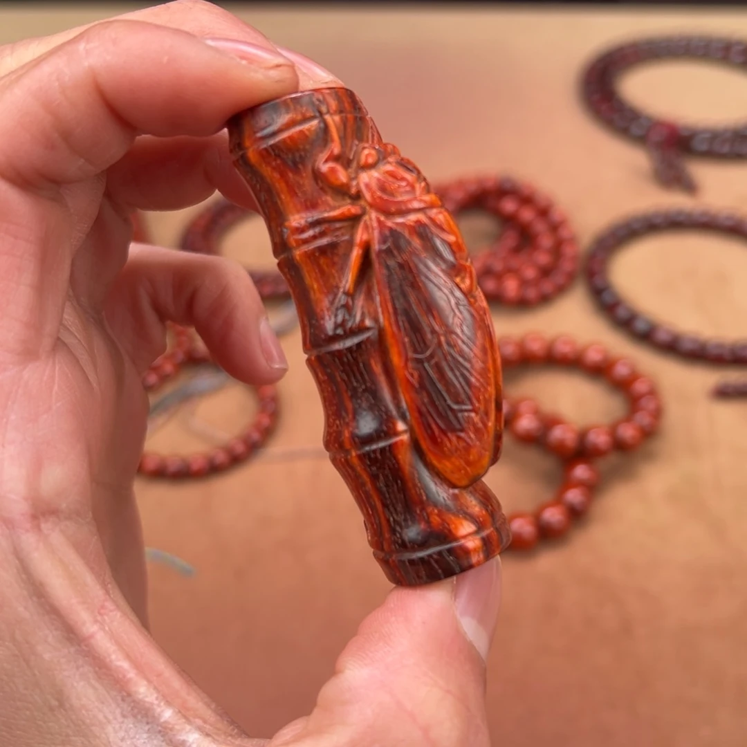 檀香紫檀（小叶紫檀）把件一鸣惊人，118款