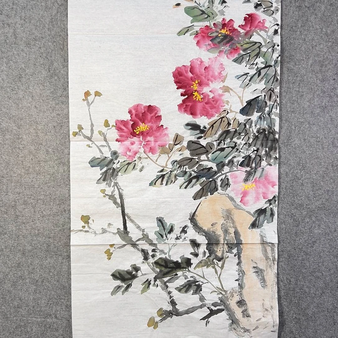 国画009 牡丹等植物资源优势显著突出