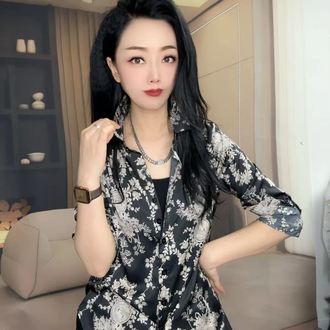 k5016新款时尚潮流百搭女装衬衫