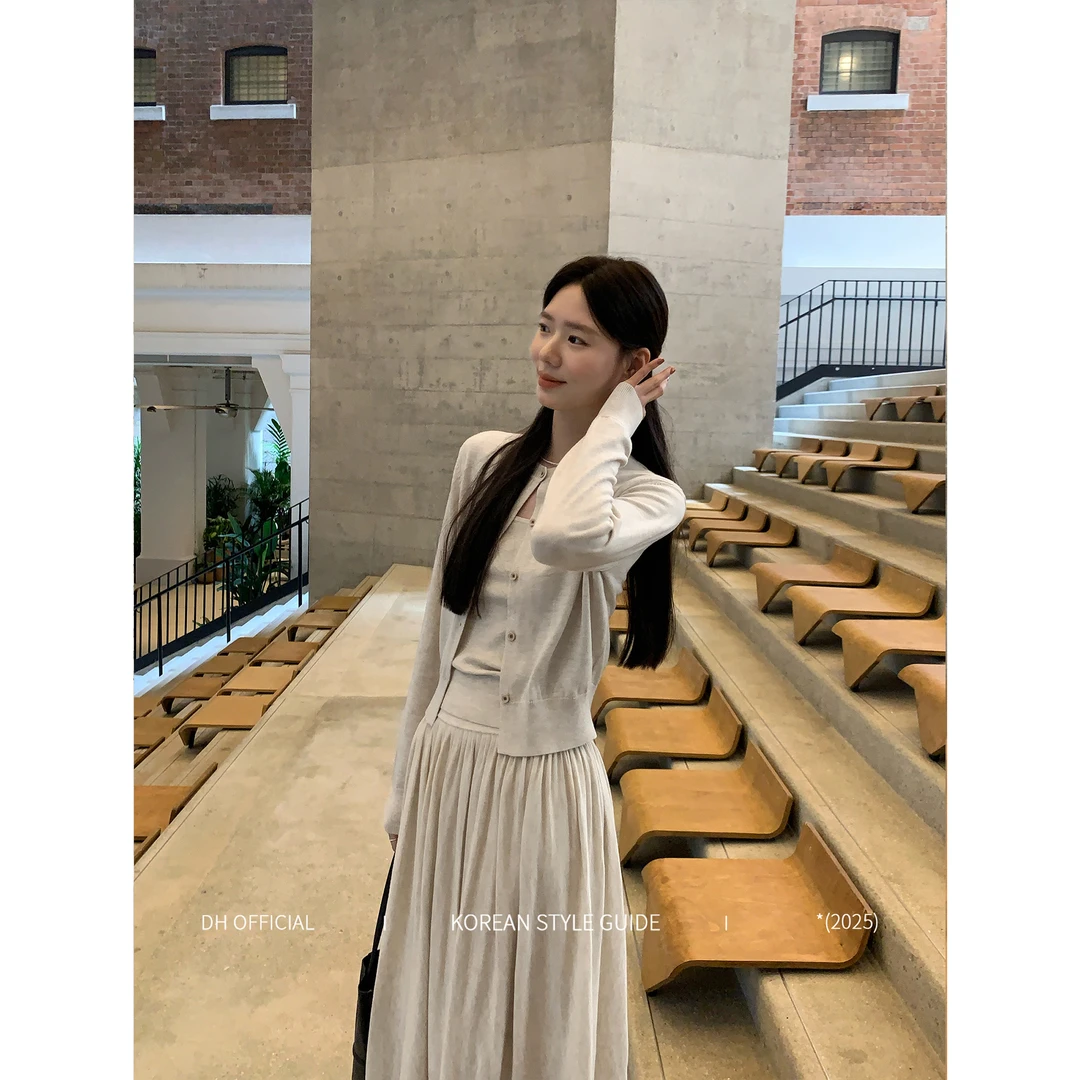 DH OFFICIAL 大花【芭蕾教室 ballet】松弛感休闲气质轻法时尚套装