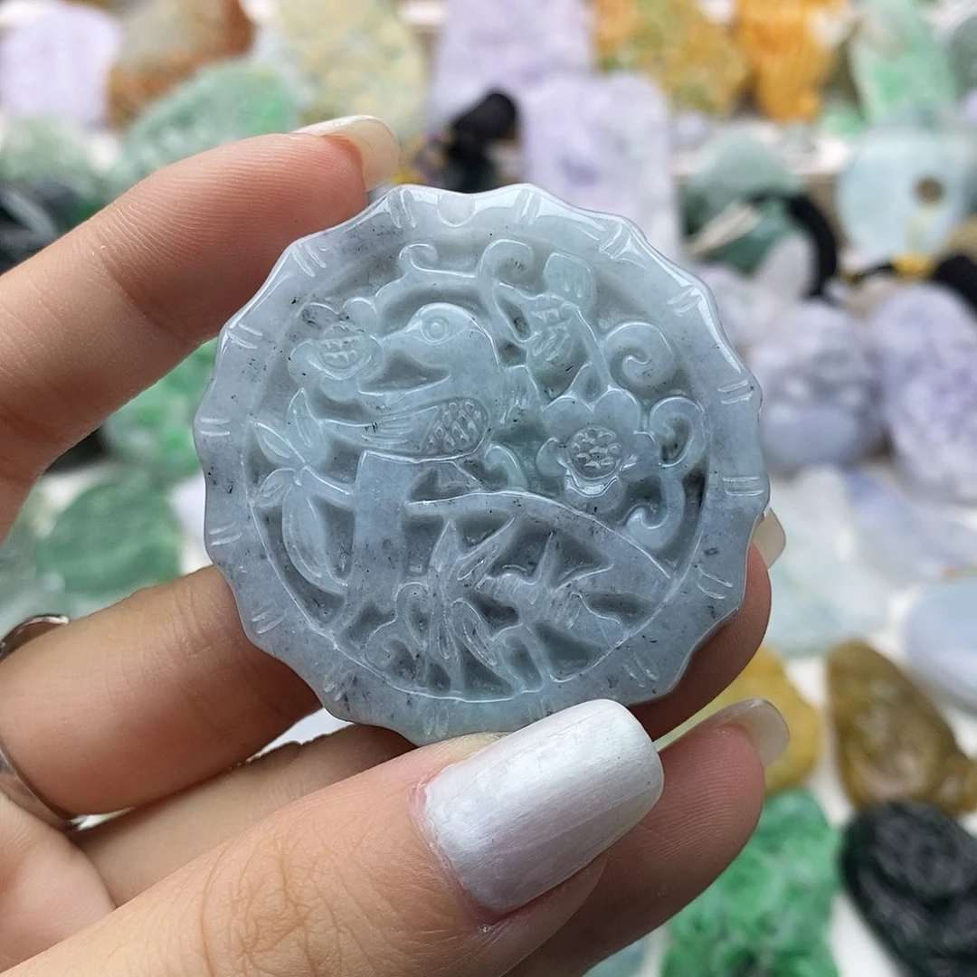 颈饰未镶嵌翡翠111