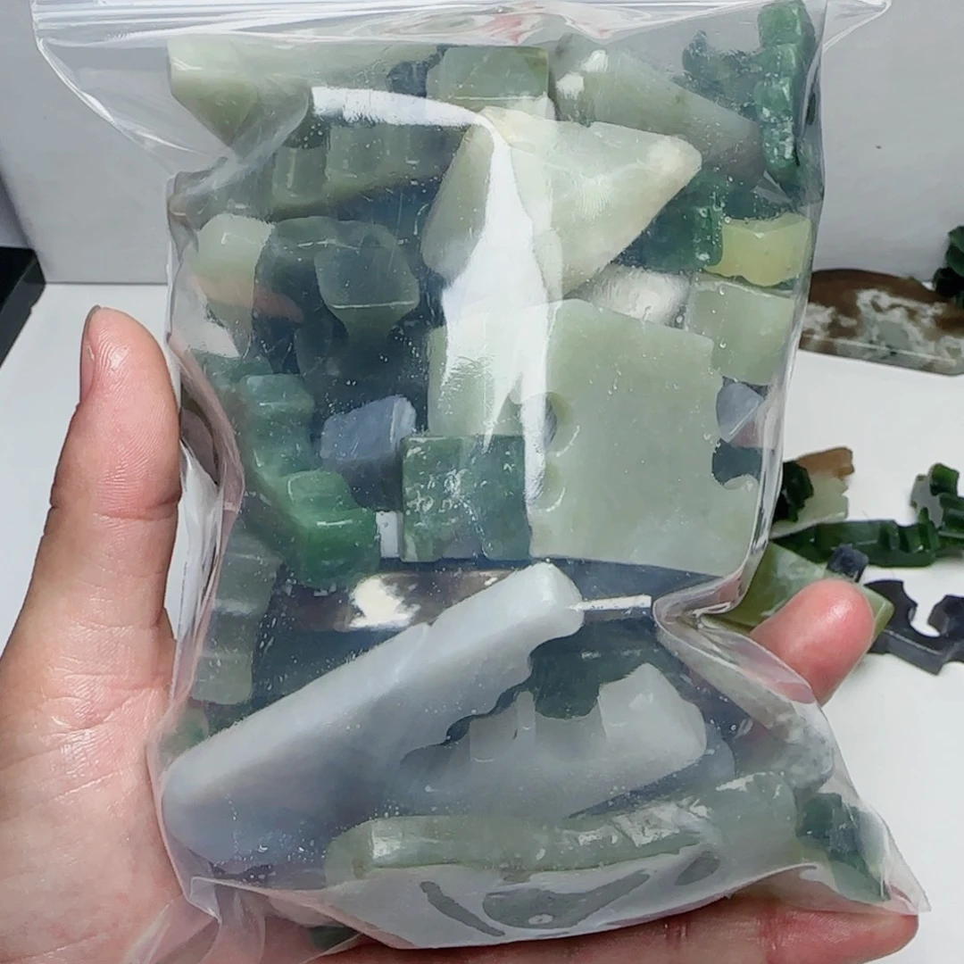 未镶嵌和田玉珠宝半成品