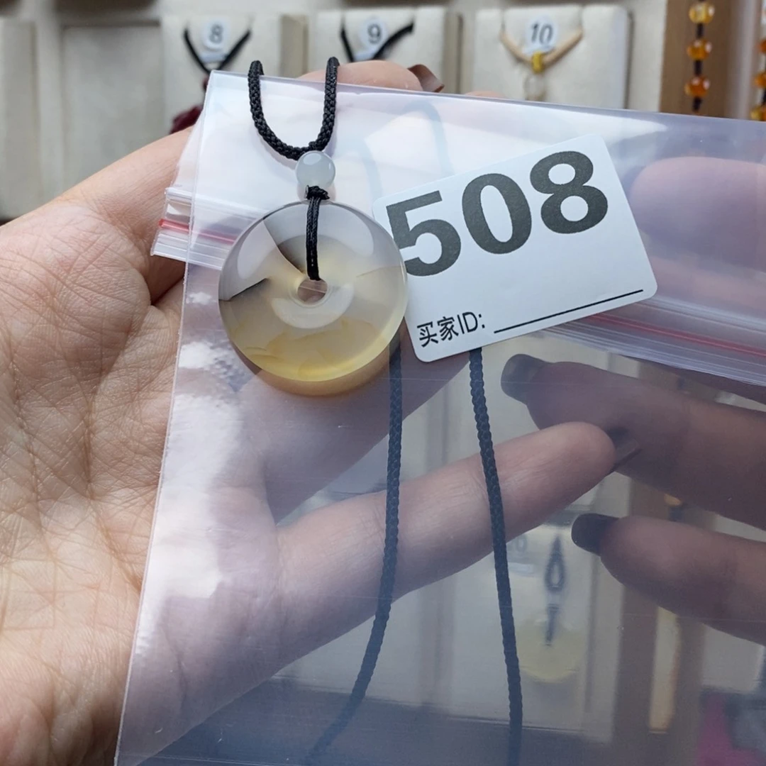 玛瑙/玉髓颈饰合金老*′