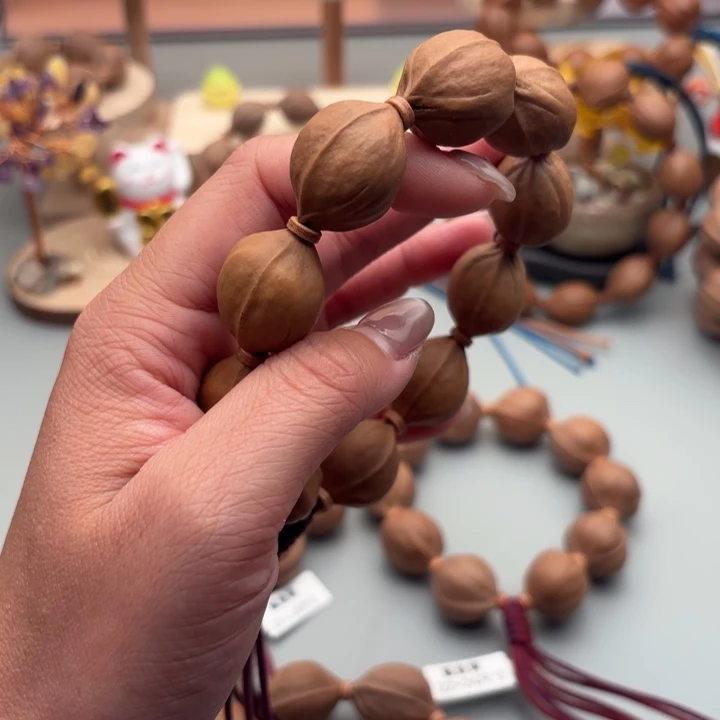 ****杨橄榄核手串/手链梅林铁核梅林发货