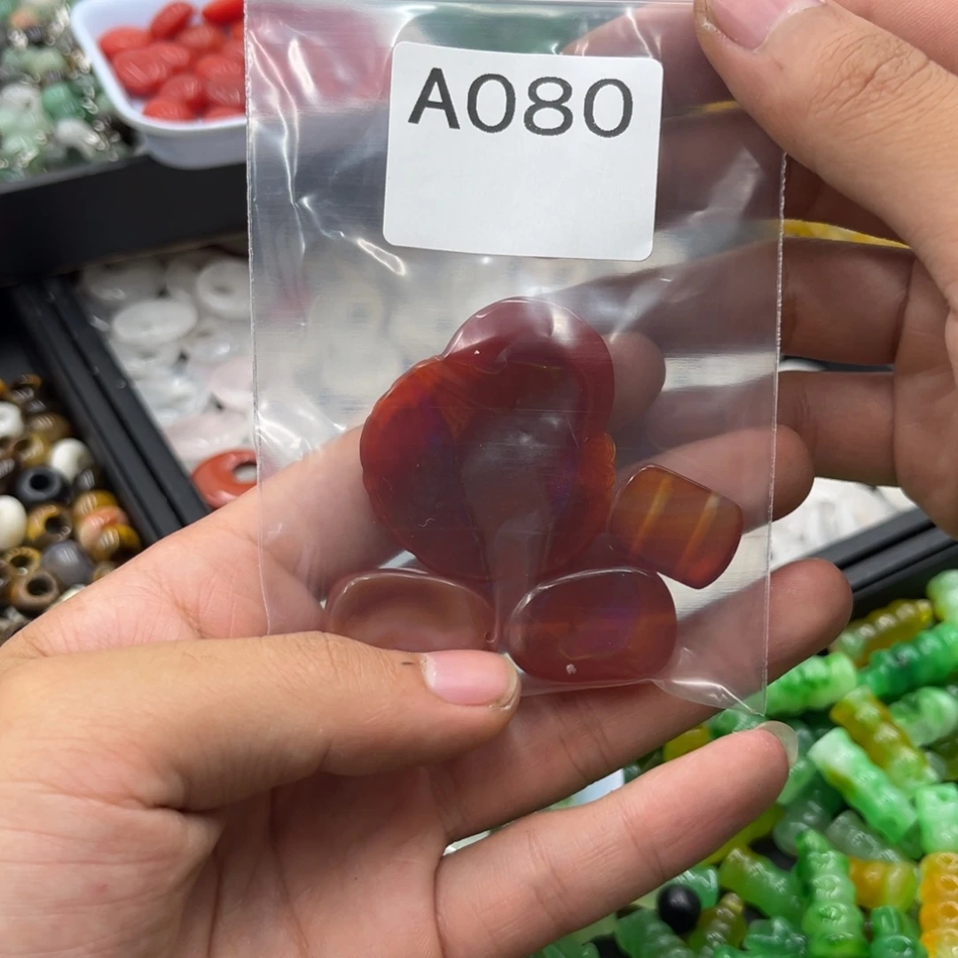 道***堂玛瑙/玉髓合金颈饰
