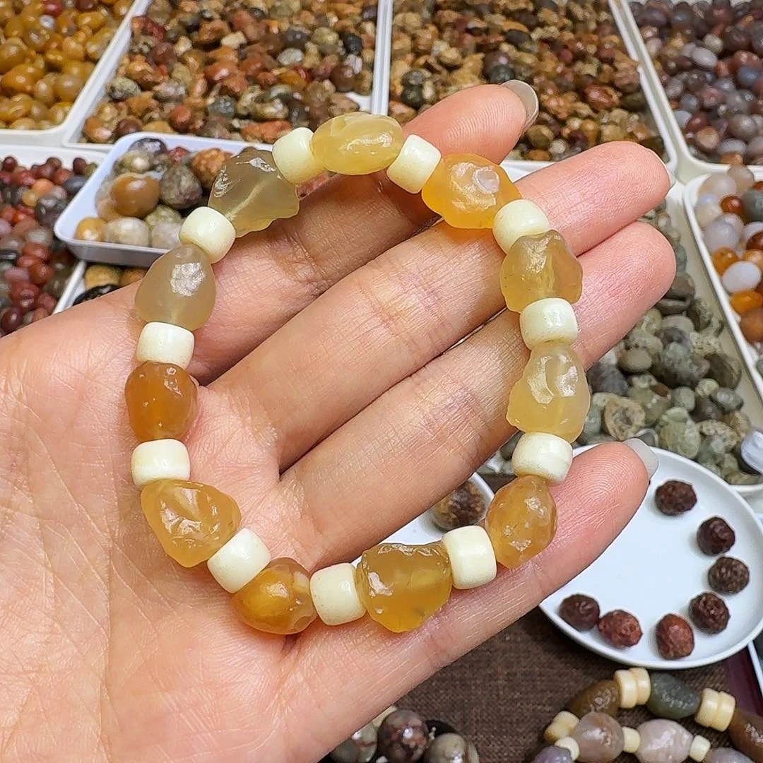 玛瑙/玉髓手链合金