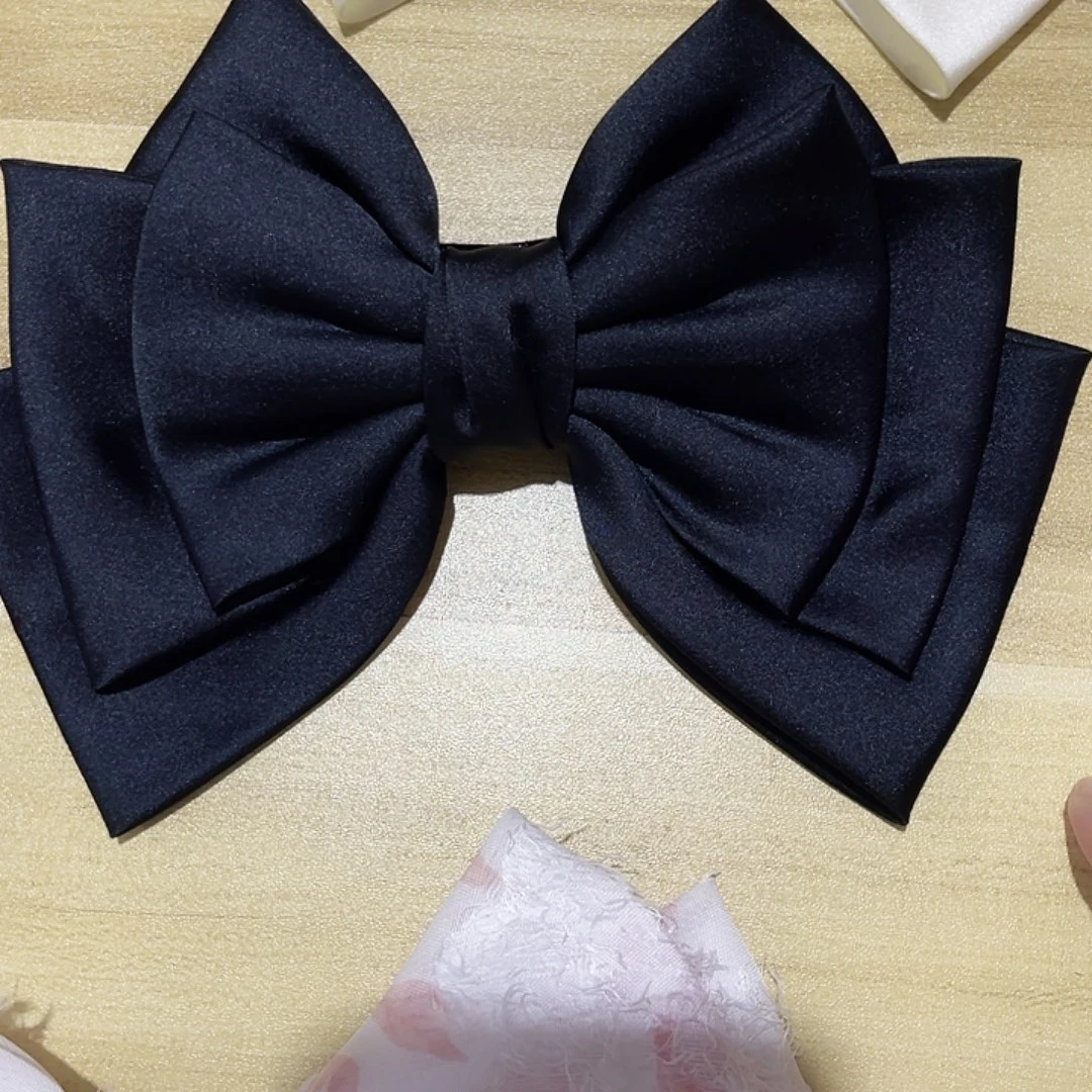 布艺铁合金蝴蝶结发夹