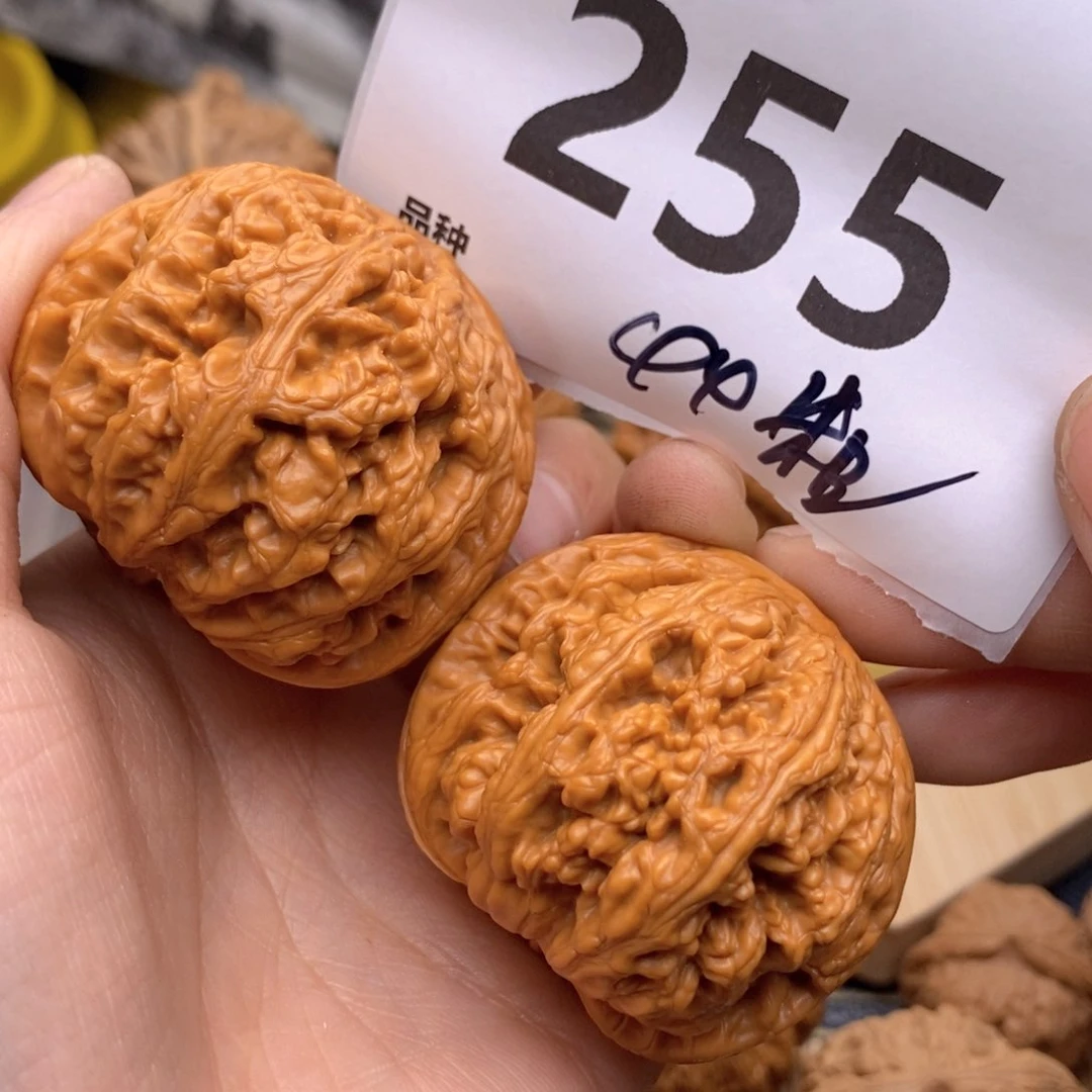 文玩核桃把件255号44粗筋