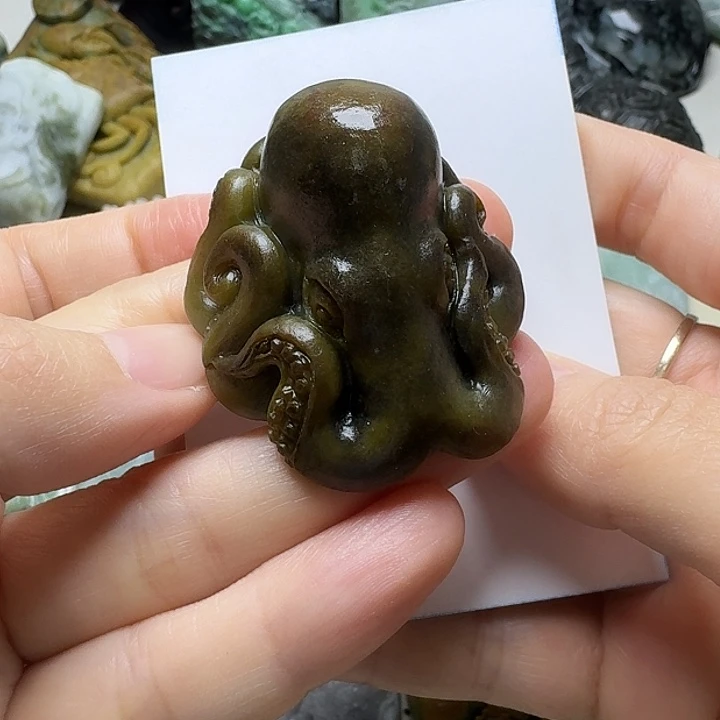 金***属定制翡翠未镶嵌毛货