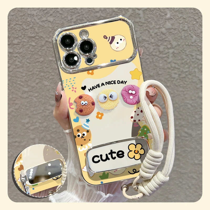 【苹果/华为/vivo/oppo/小米】适用森林饼干大视窗手机壳硅胶女防摔