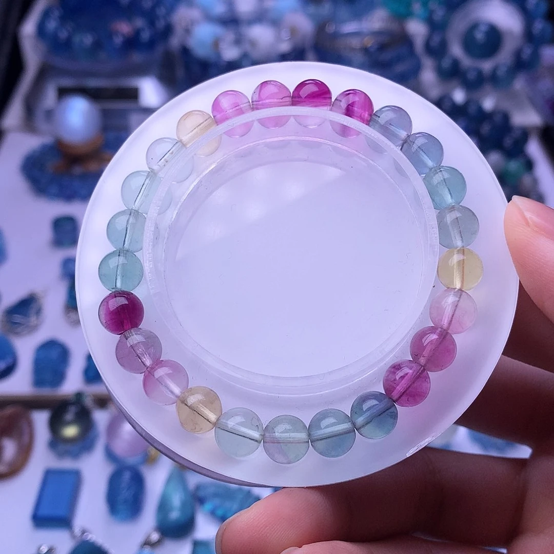 未镶嵌手链水晶多样性