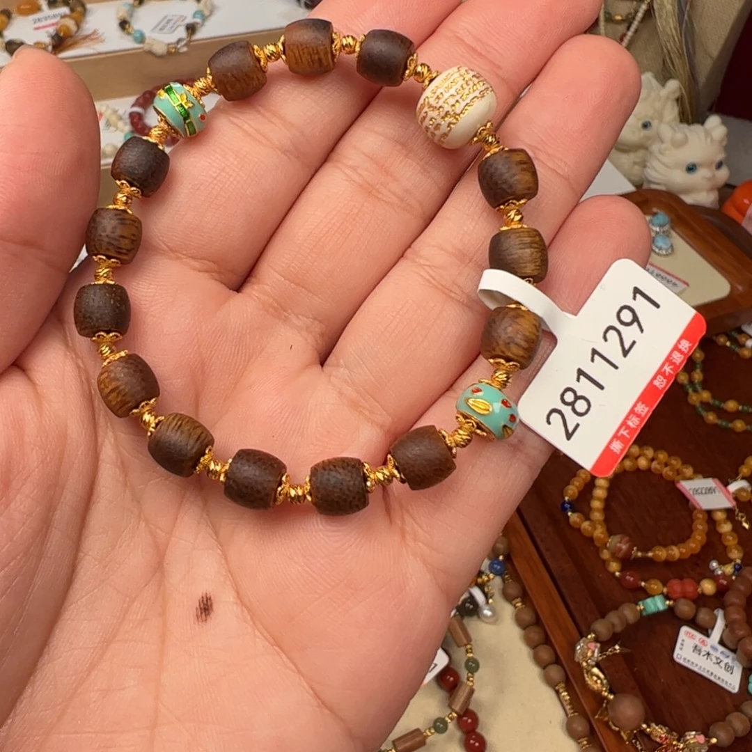 大理石磁石沈香单圈