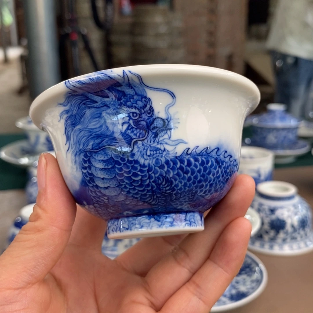 杯景德镇陶瓷手工手绘