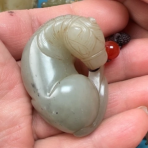 和田玉挂件未镶嵌