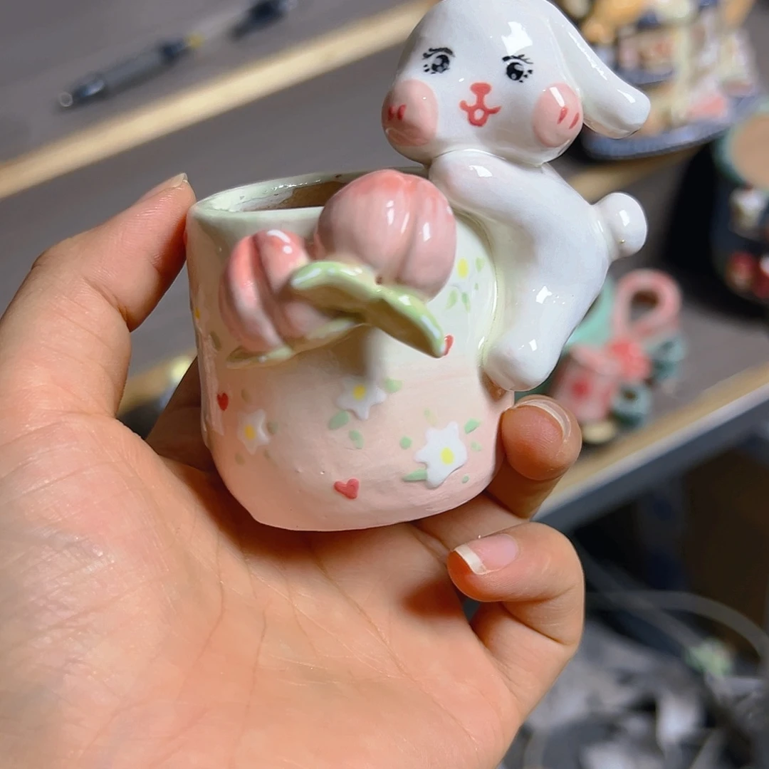 老梧家的手工多肉花盆