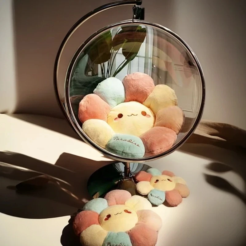 安哥【太阳花抱枕】仿兔绒太阳花大坐垫 XXXK-CD