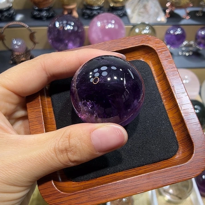 紫晶珠宝半成品未镶嵌