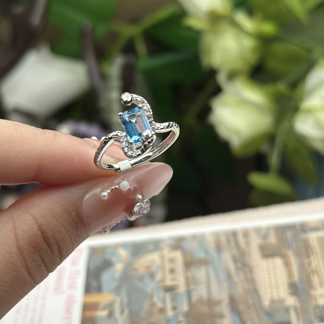 【379】天然托帕石戒指