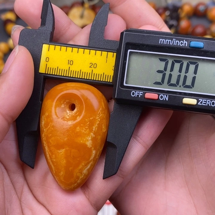 琥珀未镶嵌裸石蜜蜡L