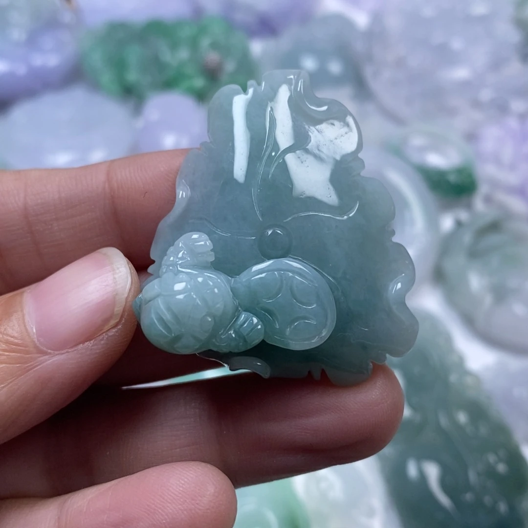 颈饰未镶嵌翡翠翡翠