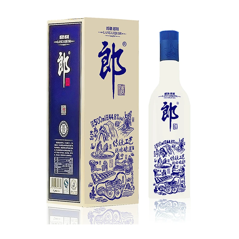 郎酒郎哥（蓝色）2016年酱香型白酒 44.8度500ml*1瓶