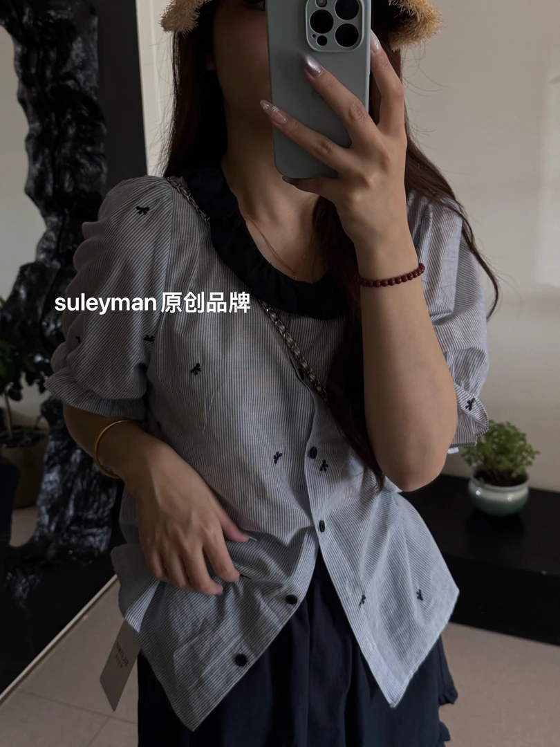 青木子suleyman【海风】2025新款衬衫