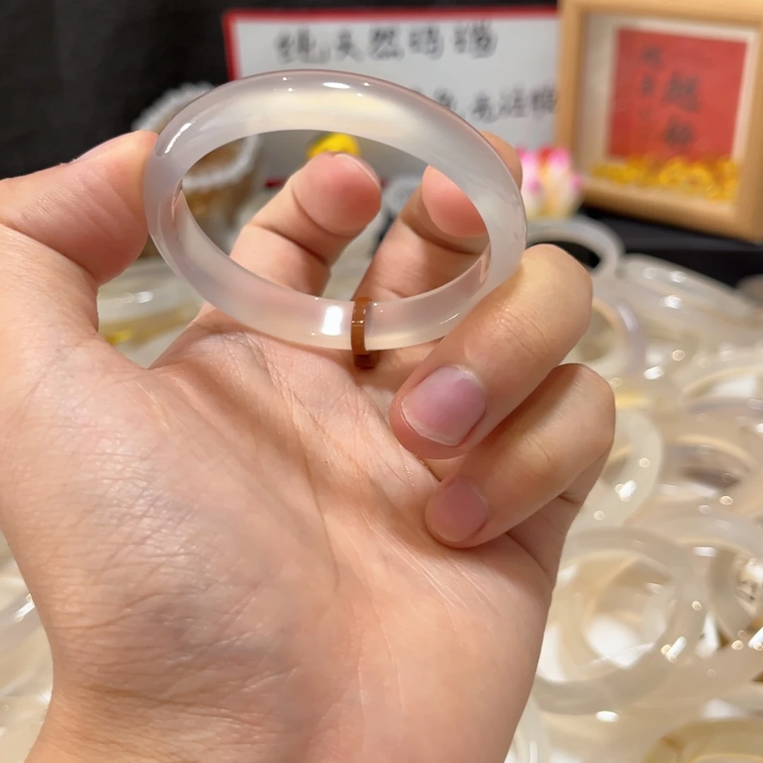 手镯玛瑙/玉髓未镶嵌@**妹21