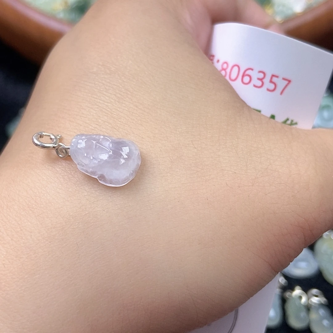 未镶嵌挂件翡翠天然