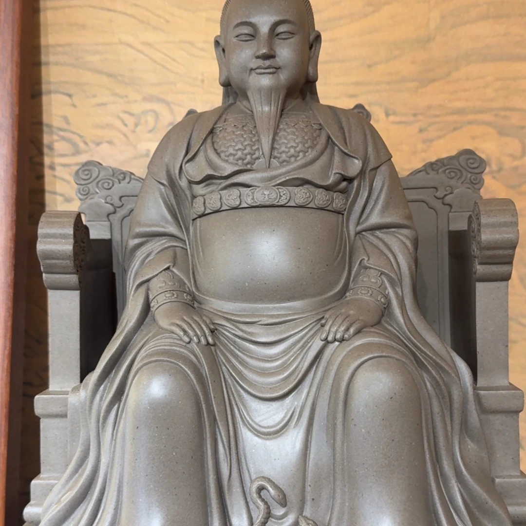 有机玻璃武当山香灰款 真武大帝 40公分