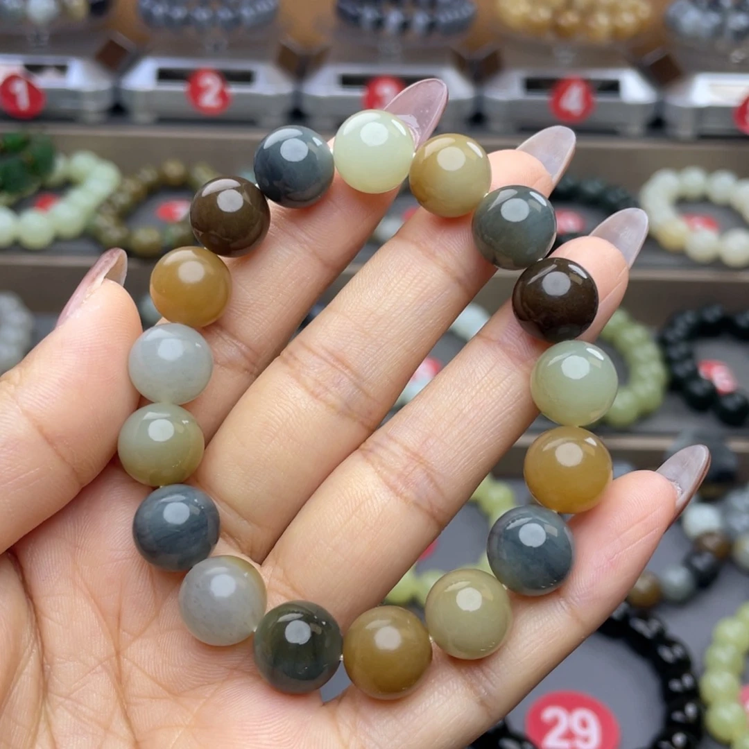 未镶嵌手串和田玉