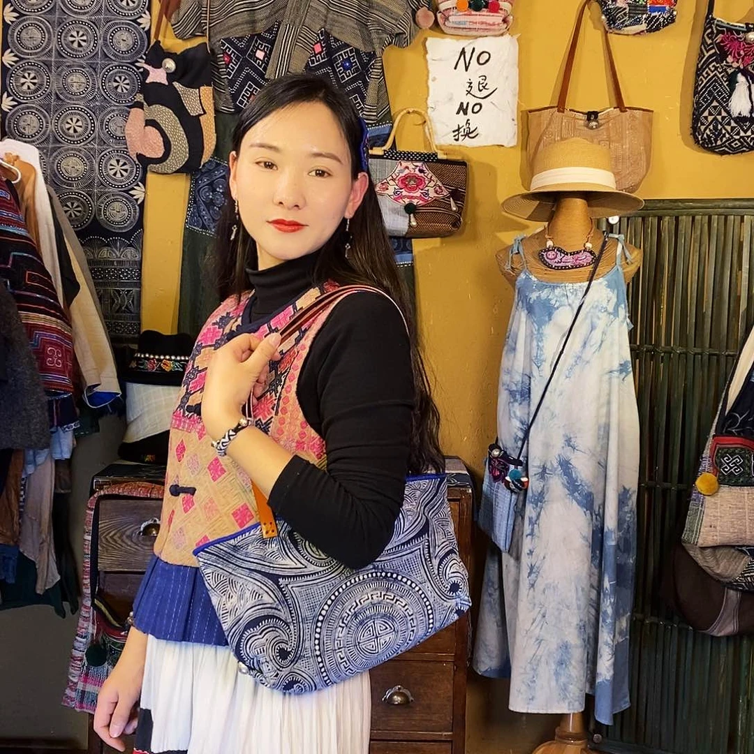 织绣手工制作包包