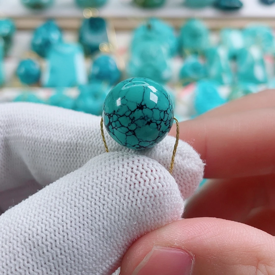 未镶嵌绿松石颈饰直径15