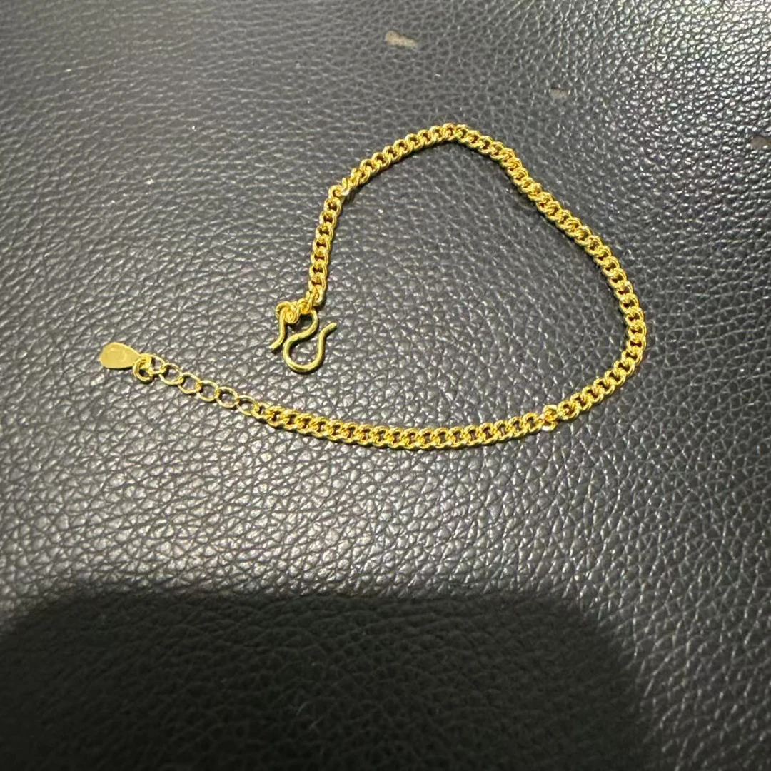 足银手链 足银手链  收藏级轻奢时尚气质简约精致手链fzh34008