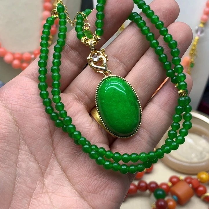 翡翠颈饰未镶嵌吊坠规格