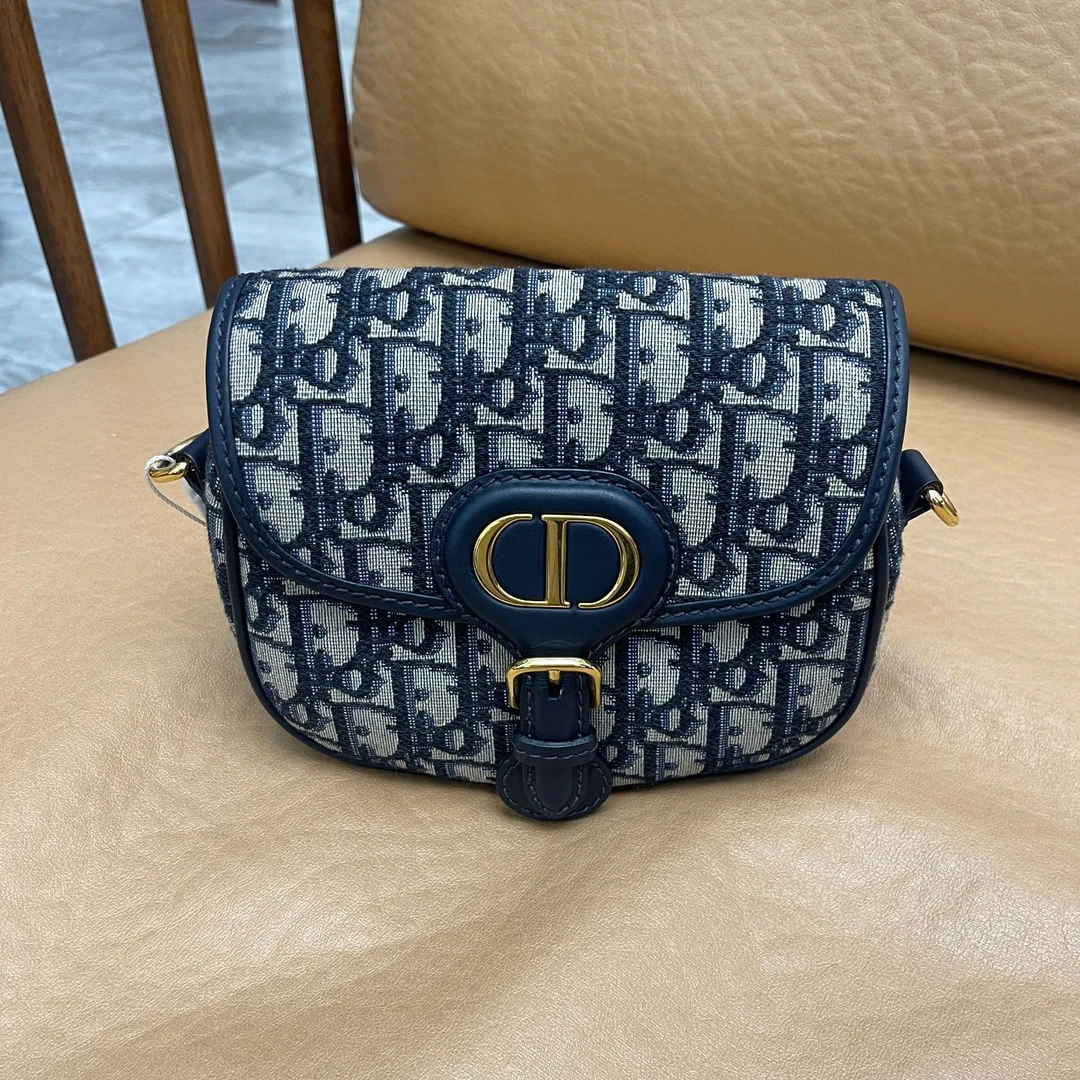 99新 DIOR/迪奥 【辛河奢品】Bobby小号马鞍斜跨包