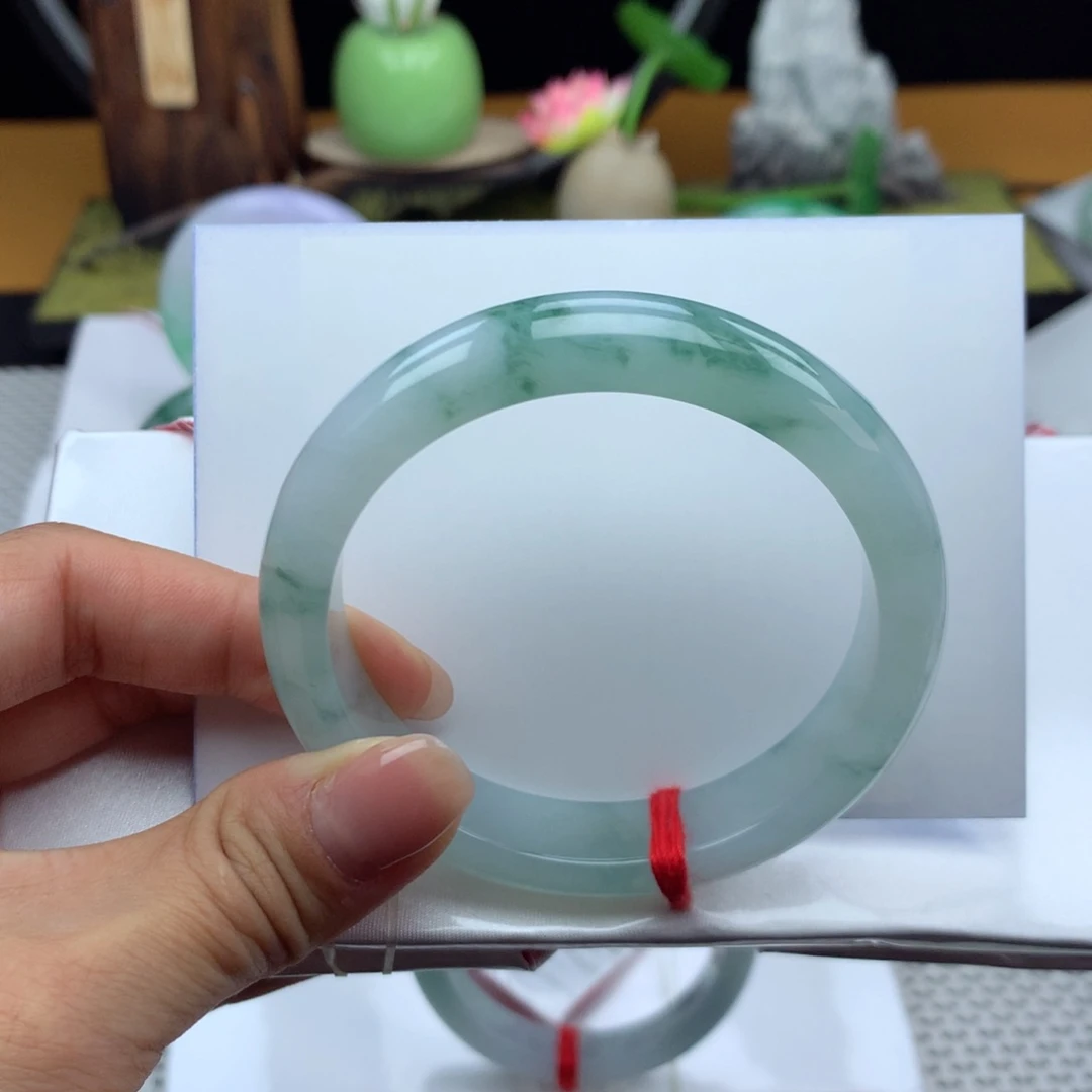 翡翠手镯未镶嵌纯天然缅甸翡翠