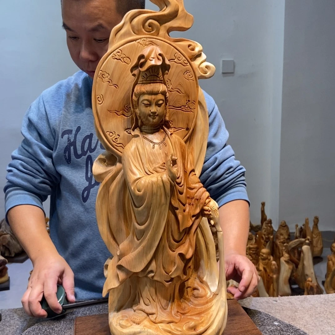 柏木（崖柏）太行崖柏根雕摆件