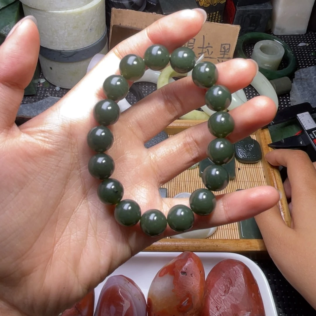 未镶嵌和田玉珠宝半成品25