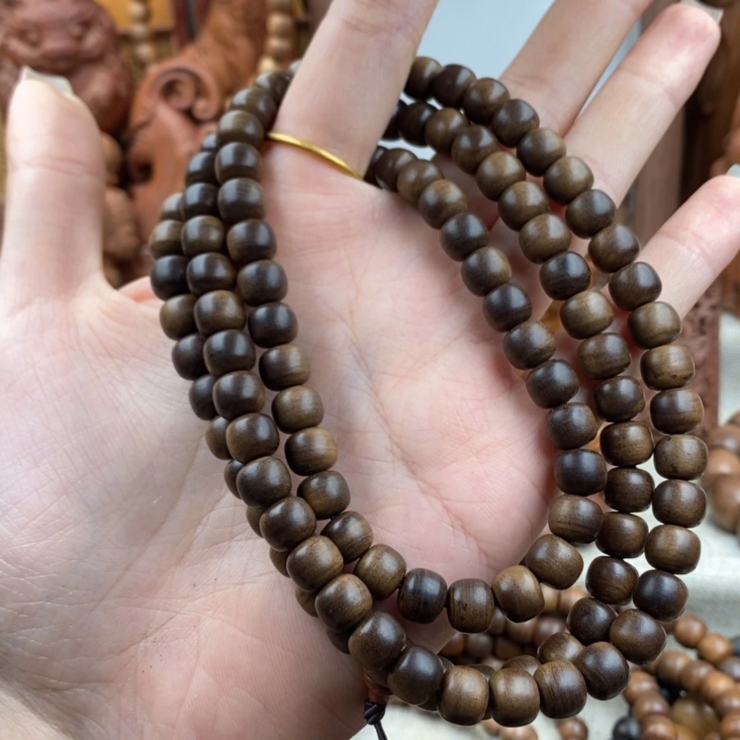 义***安檀香木手串/手链迈索尔，老山檀香，奶香 0708沉水