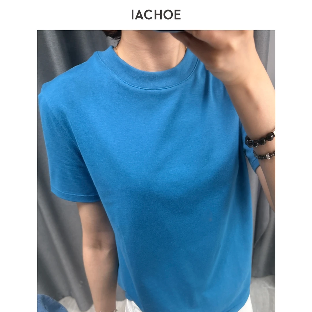IACHOE 哆啦A梦蓝THE ROW风T恤3531501015