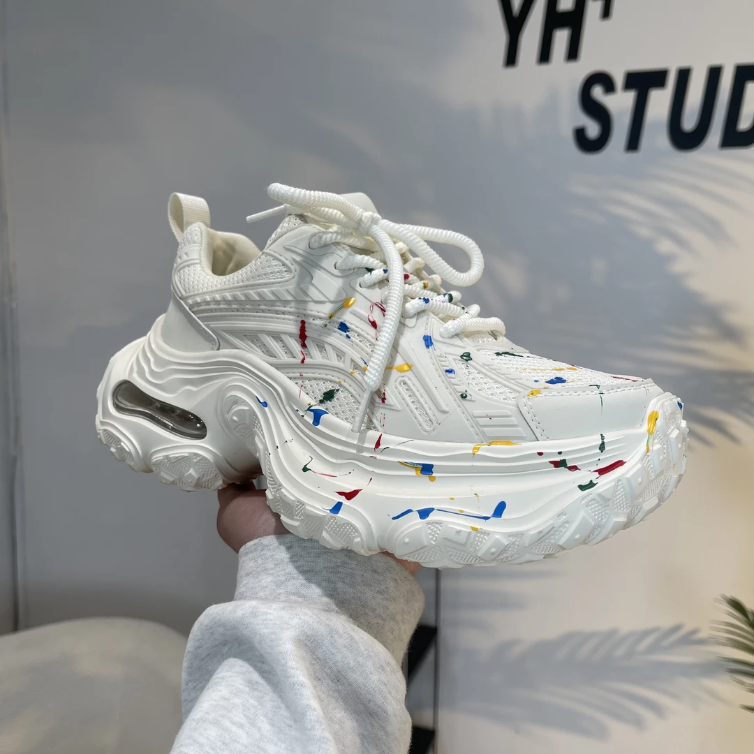 老爹鞋ins小白鞋夏季鞋子春季男鞋休闲鞋百搭厚底透气秋季运动鞋