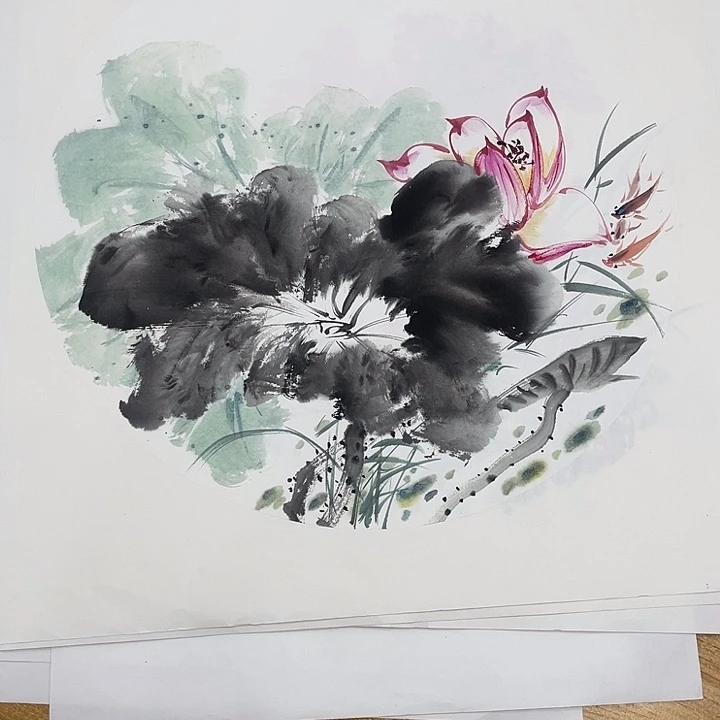 姜奇老师花鸟作品40×40