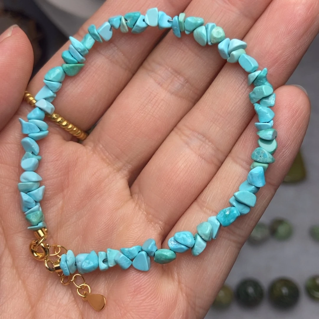 绿松石未镶嵌珠宝奇石