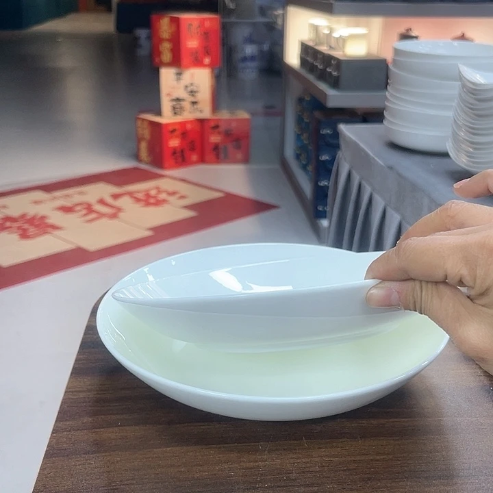 45%以上骨粉骨瓷2个8饭盘