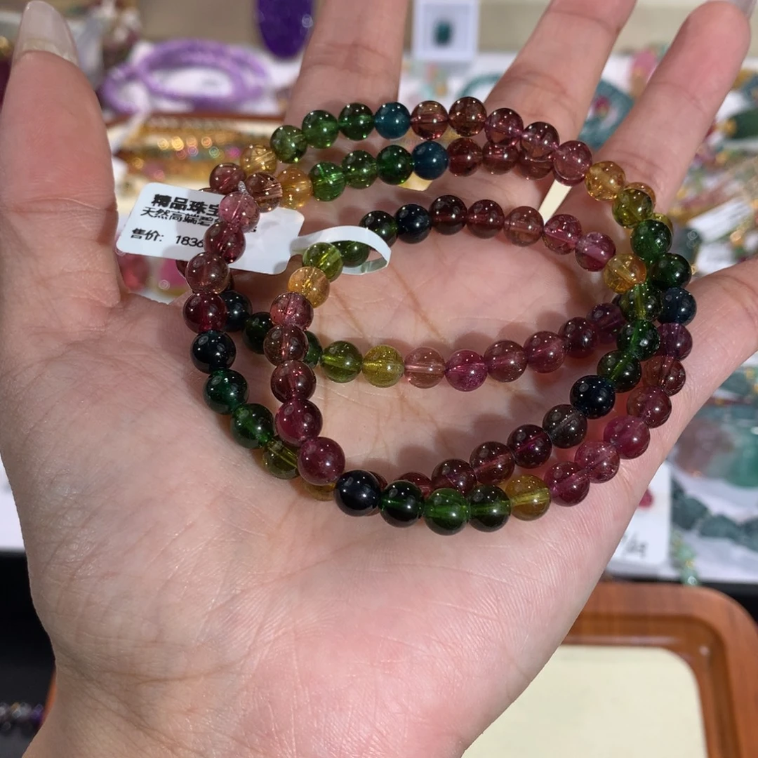 未镶嵌手串手链碧玺