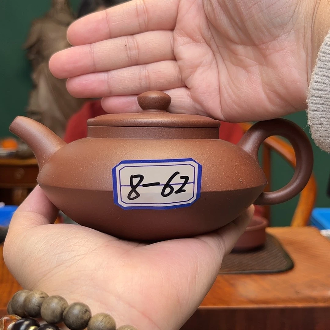 紫砂茶壶合欢紫泥